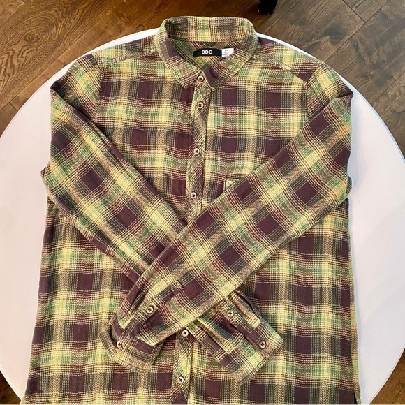 BDG Urban Outfitters Flannel Shirt - Picture 3 of 8